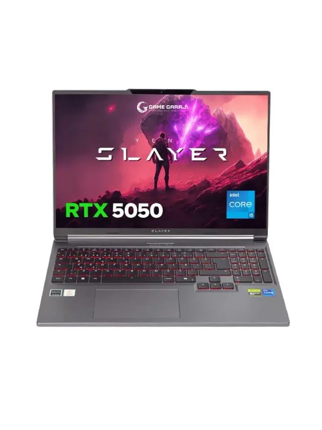Slayer X5T-5050 Intel Core i5 13500HX 16GB RAM 500GB SSD RTX5050 16" WUXGA 165Hz IPS FreeDOS