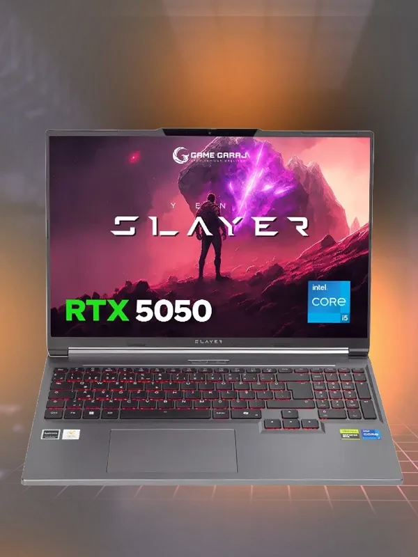 Slayer X5T-5050 Intel Core i5 13500HX 16GB RAM 500GB SSD RTX5050 16" WUXGA 165Hz IPS FreeDOS